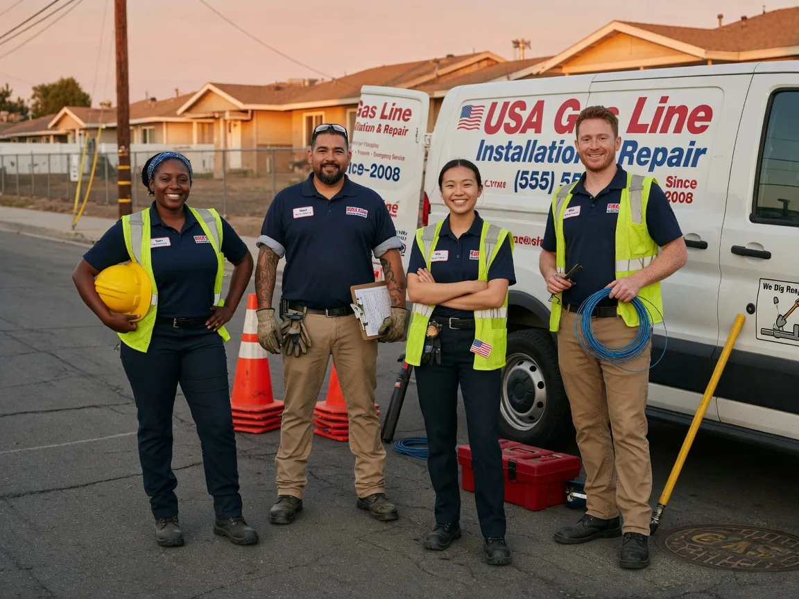 Gas Line Installation company in Ravia, OK